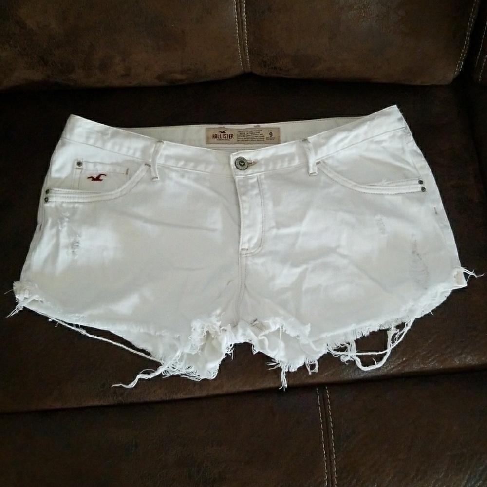 Hollister jean shorts